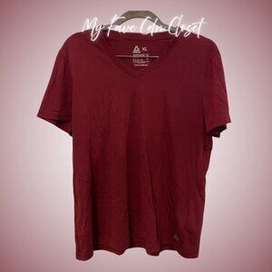 Burgundy Reebok Supremium Tee Ladies XL